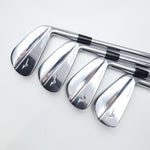Used Mizuno MP-18 Iron Set / 4 - PW / Stiff Flex