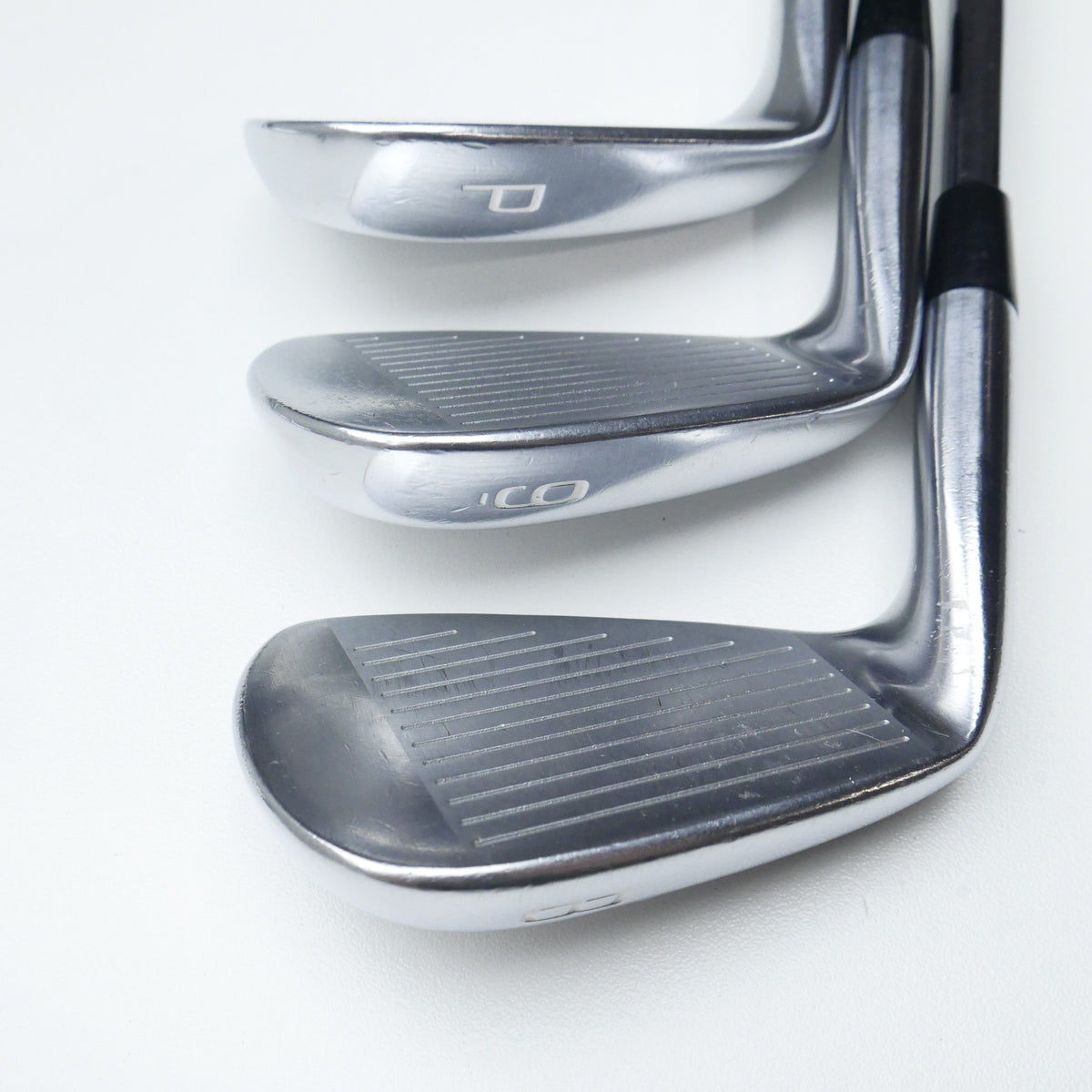 Used Mizuno MP-18 Iron Set / 4 - PW / Stiff Flex
