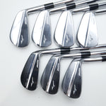 Used Mizuno MP-18 Iron Set / 4 - PW / Stiff Flex