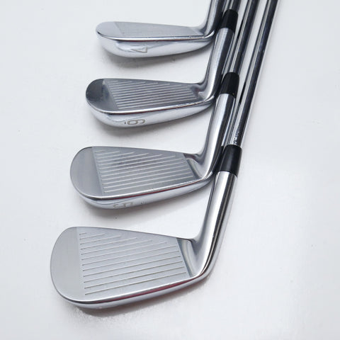 Used Mizuno MP-18 Iron Set / 4 - PW / X-Stiff Flex