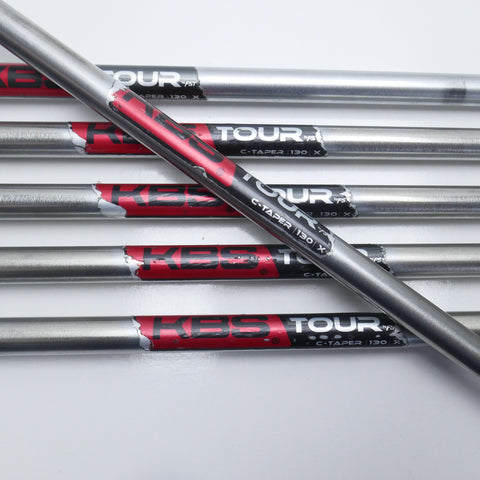 Used Mizuno MP-18 Iron Set / 5 - PW / X-Stiff Flex