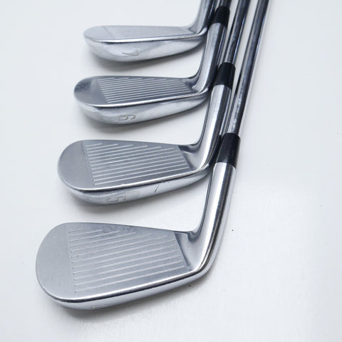 Used Mizuno MP-18 MMC Iron Set / 4 - PW / Stiff Flex