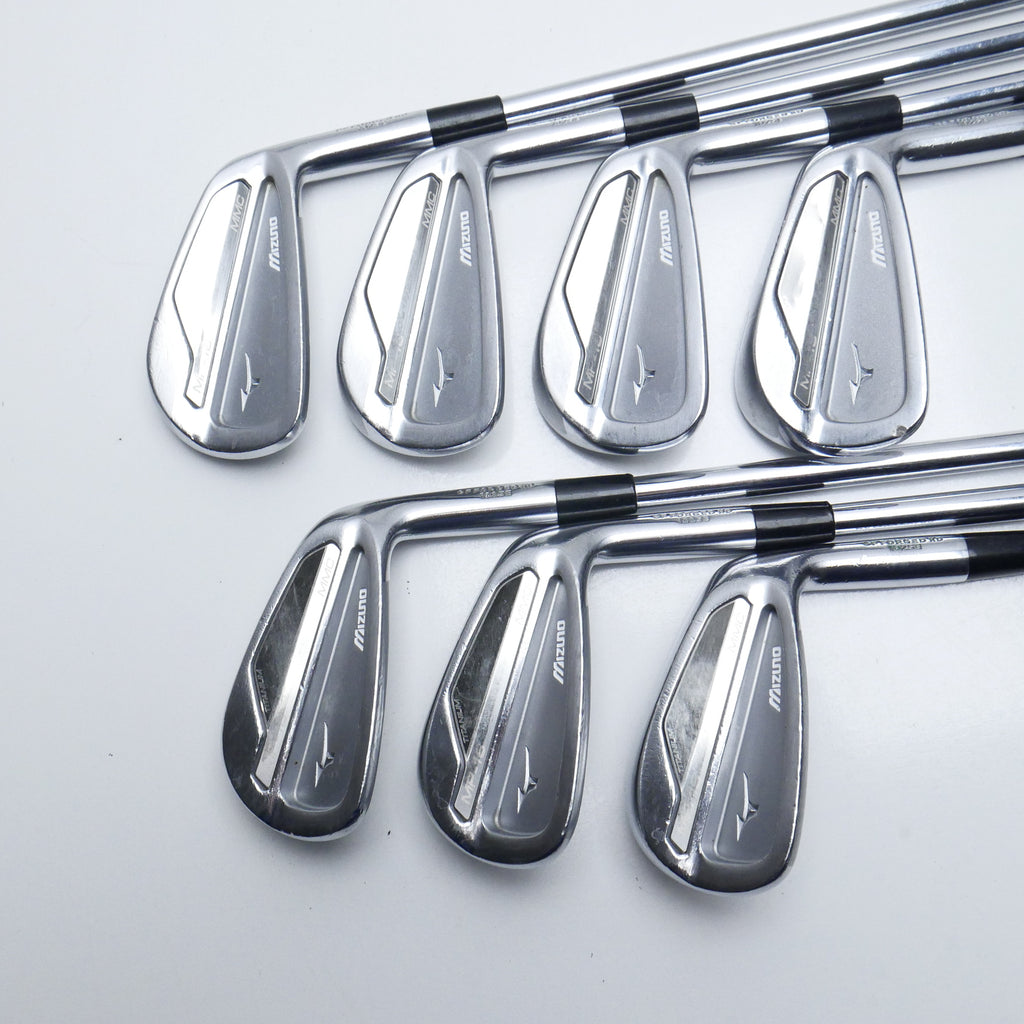 Used Mizuno MP-18 MMC Iron Set / 4 - PW / Stiff Flex