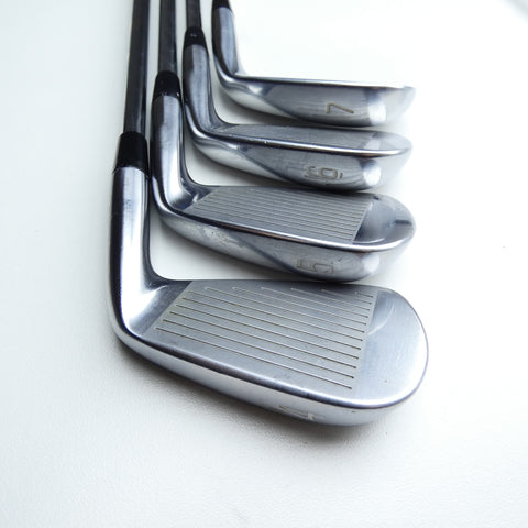 Used Mizuno MP-18 SC Iron Set / 4 - PW / Regular Flex / Left-Handed