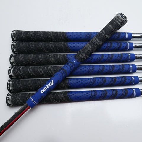 Used Mizuno MP-18 SC Iron Set / 4 - PW / Stiff Flex