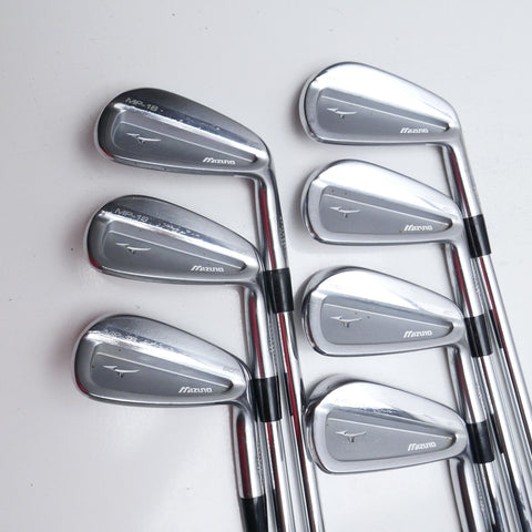 Used Mizuno MP-18 SC Iron Set / 4 - PW / Stiff Flex