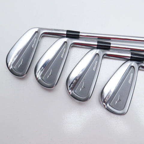 Used Mizuno MP-18 SC Iron Set / 4 - PW / Stiff Flex