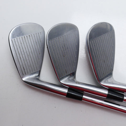 Used Mizuno MP-18 SC Iron Set / 4 - PW / Stiff Flex