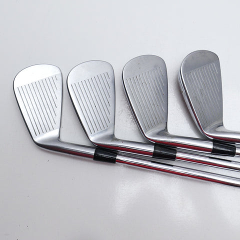Used Mizuno MP-18 SC Iron Set / 4 - PW / Stiff Flex