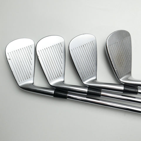 Used Mizuno MP-18 SC & MP-18 Blade Combo Iron Set / 4 - PW / Stiff Flex