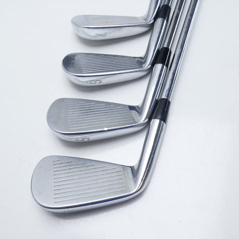Used Mizuno MP-18 SC & MP-18 Blade Combo Iron Set / 4 - PW / Stiff Flex