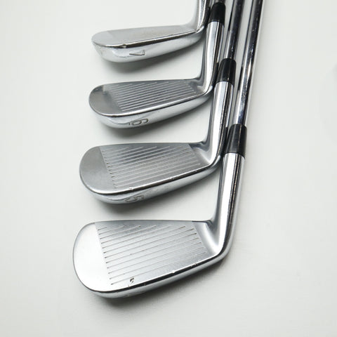 Used Mizuno MP-18 SC & MP-18 Blade Combo Iron Set / 4 - PW / Stiff Flex