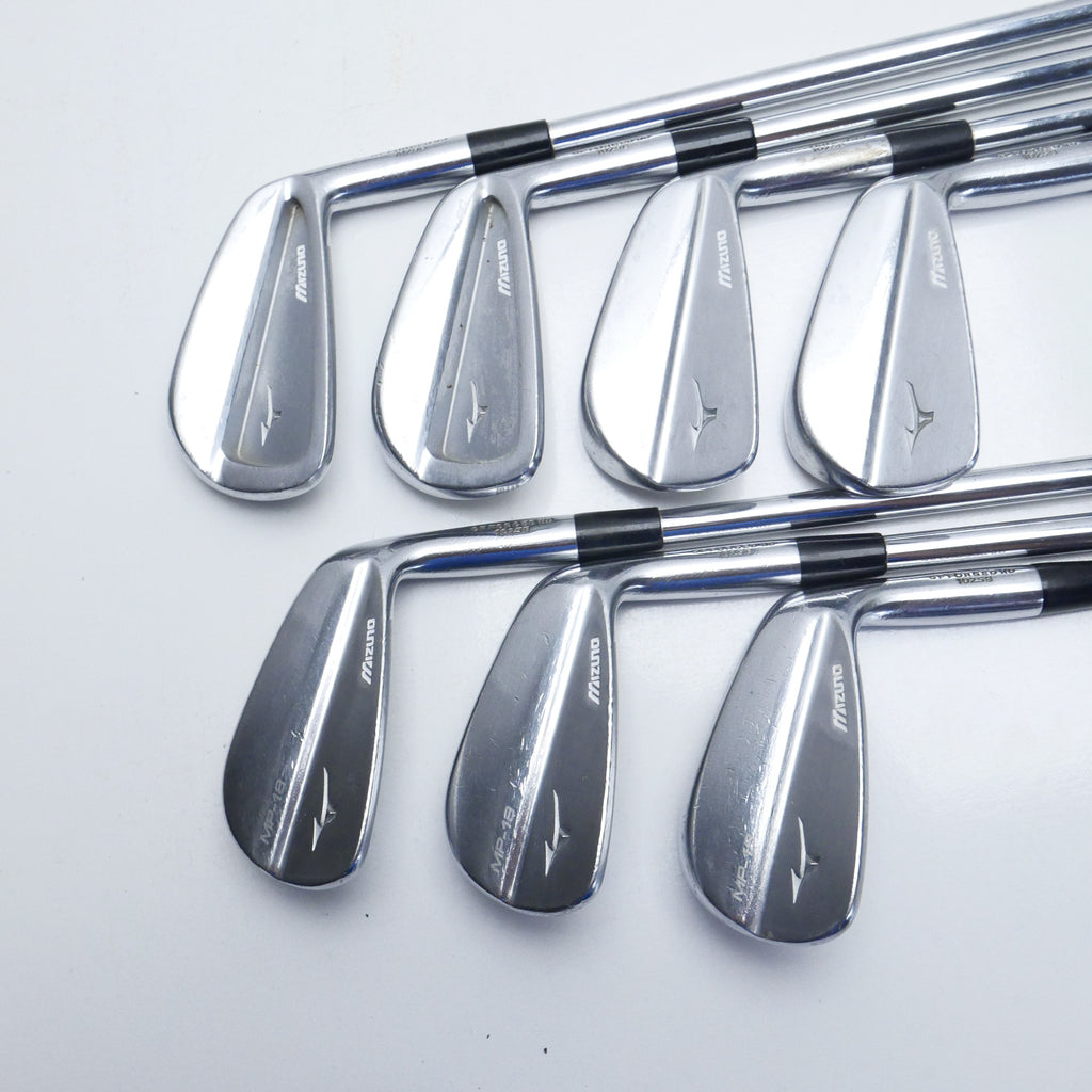 Used Mizuno MP-18 SC & MP-18 Blade Combo Iron Set / 4 - PW / Stiff Flex