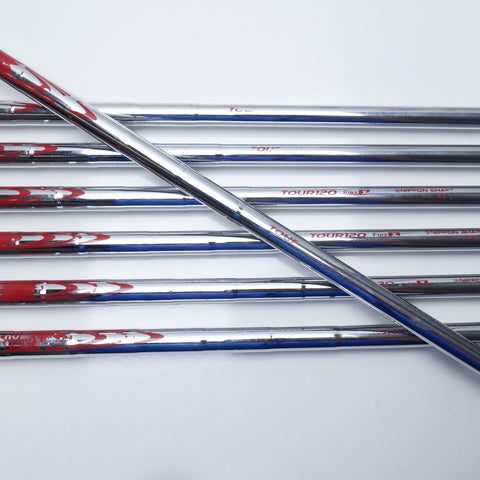 Used Mizuno MP-18 SC & MP-18 Blade Combo Iron Set / 4 - PW / X-Stiff Flex