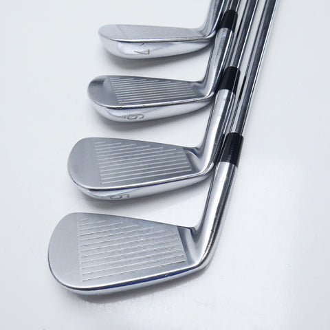 Used Mizuno MP-18 SC & MP-18 Blade Combo Iron Set / 4 - PW / X-Stiff Flex