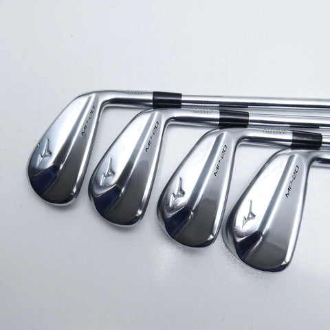 Used Mizuno MP-20 HMB Iron Set / 4 - PW / Regular Flex