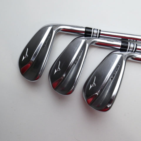 Used Mizuno MP-20 HMB Iron Set / 4 - PW / X-Stiff Flex