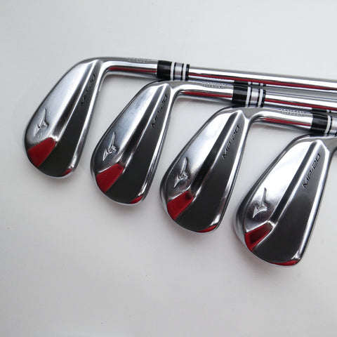 Used Mizuno MP-20 HMB Iron Set / 4 - PW / X-Stiff Flex