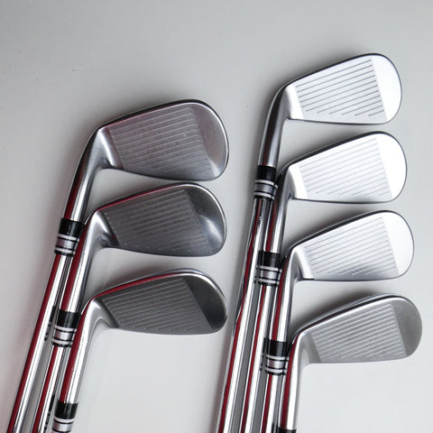 Used Mizuno MP-20 HMB Iron Set / 4 - PW / X-Stiff Flex