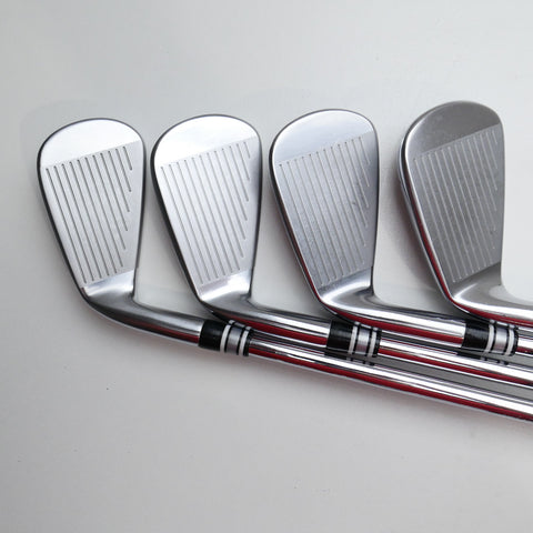 Used Mizuno MP-20 HMB Iron Set / 4 - PW / X-Stiff Flex