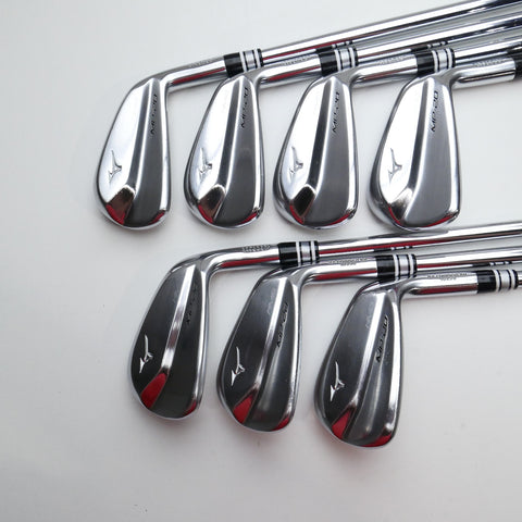 Used Mizuno MP-20 HMB Iron Set / 4 - PW / X-Stiff Flex