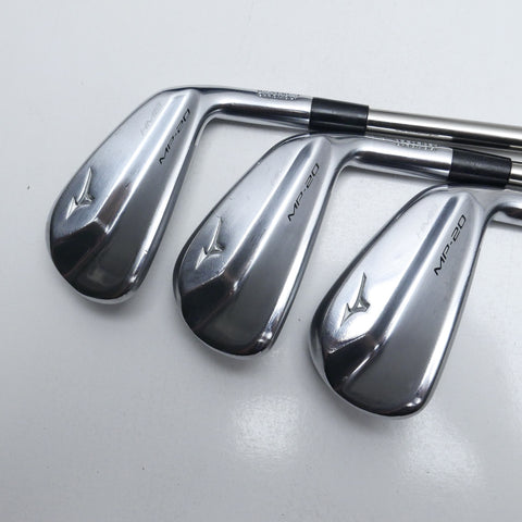 Used Mizuno MP-20 HMB Iron Set / 5 - PW / Stiff Flex