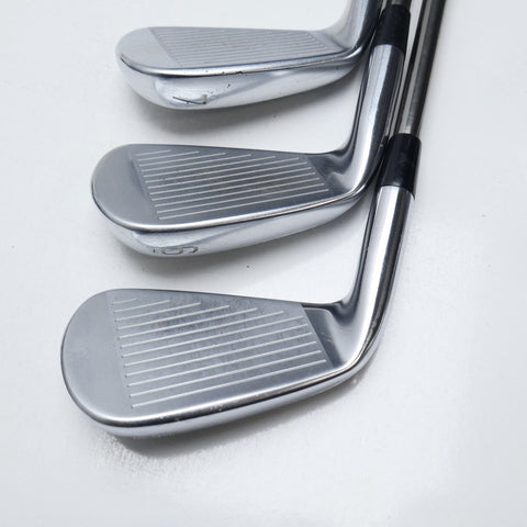 Used Mizuno MP-20 HMB Iron Set / 5 - PW / Stiff Flex