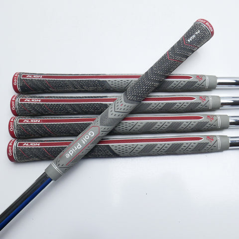 Used Mizuno MP-20 HMB Iron Set / 6 - PW / Stiff Flex