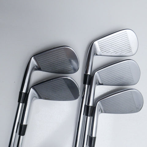 Used Mizuno MP-20 HMB Iron Set / 6 - PW / Stiff Flex