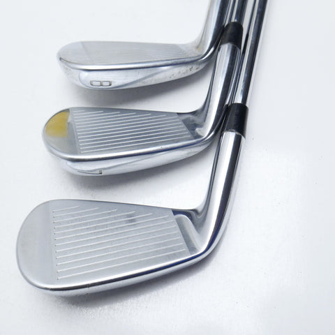Used Mizuno MP-20 HMB Iron Set / 6 - PW / Stiff Flex
