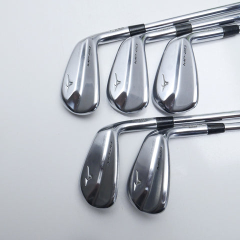 Used Mizuno MP-20 HMB Iron Set / 6 - PW / Stiff Flex