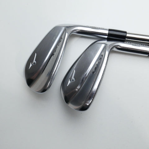 Used Mizuno MP-20 HMB Iron Set / 7 - PW / Stiff Flex