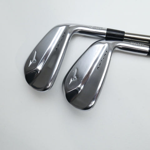 Used Mizuno MP-20 HMB Iron Set / 7 - PW / Stiff Flex