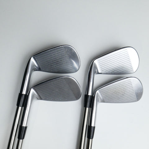 Used Mizuno MP-20 HMB Iron Set / 7 - PW / Stiff Flex