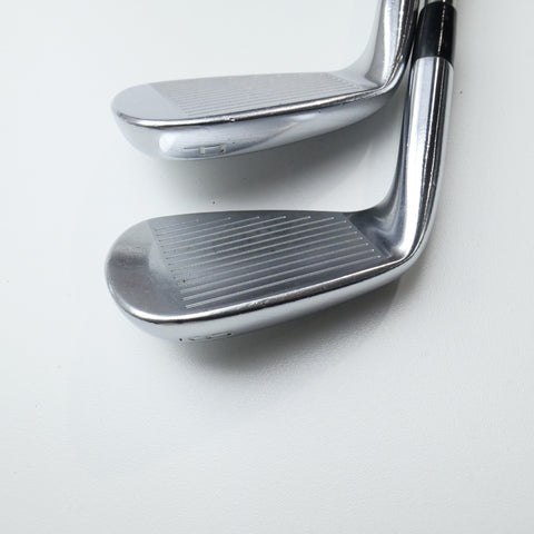 Used Mizuno MP-20 HMB Iron Set / 7 - PW / Stiff Flex