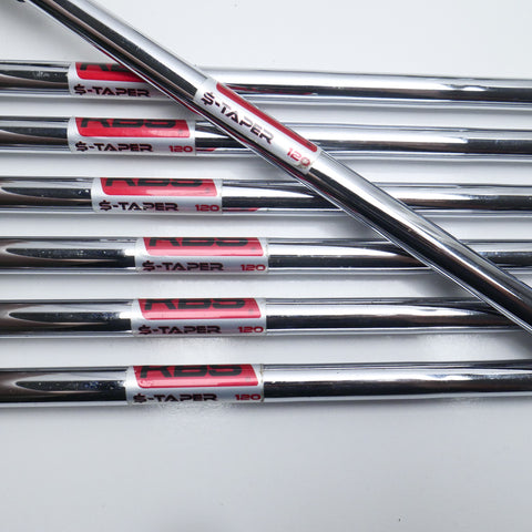 Used Mizuno MP-20 HMB & MP-20 Combo Set Iron Set / 4 - PW / Stiff Flex