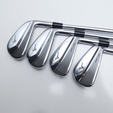 Used Mizuno MP-20 HMB & MP-20 Combo Set Iron Set / 4 - PW / Stiff Flex