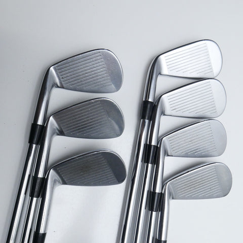 Used Mizuno MP-20 HMB & MP-20 Combo Set Iron Set / 4 - PW / Stiff Flex