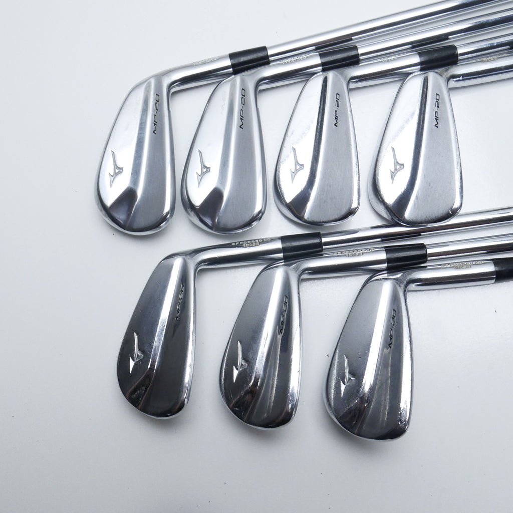 Used Mizuno MP-20 HMB & MP-20 Combo Set Iron Set / 4 - PW / Stiff Flex