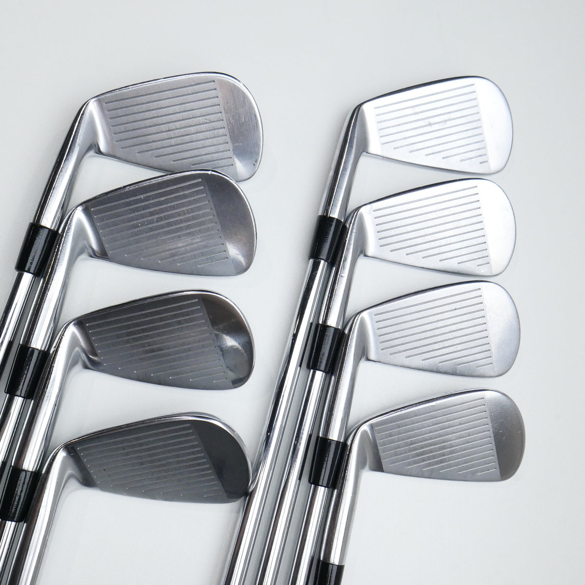 Used Mizuno MP-20 Iron Set / 3 - PW / X-Stiff Flex