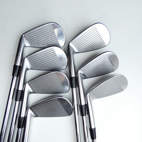 Used Mizuno MP-20 Iron Set / 4 - PW / Stiff Flex