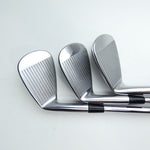 Used Mizuno MP-20 Iron Set / 4 - PW / Stiff Flex