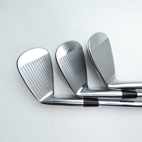 Used Mizuno MP-20 Iron Set / 4 - PW / Stiff Flex