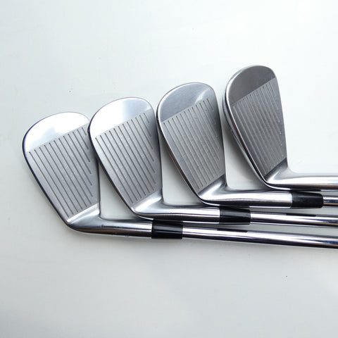 Used Mizuno MP-20 Iron Set / 4 - PW / Stiff Flex