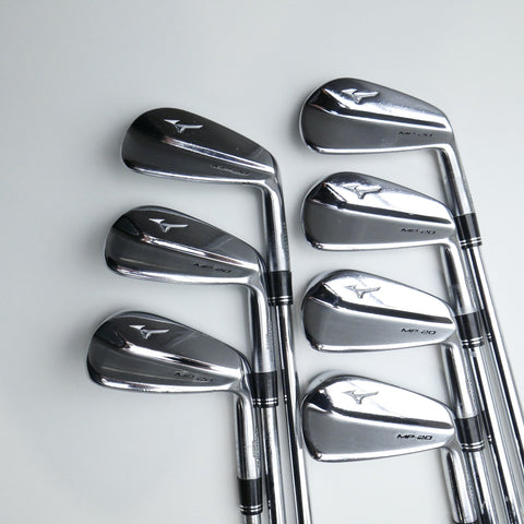 Used Mizuno MP-20 Iron Set / 4 - PW / X-Stiff Flex