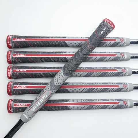 Used Mizuno MP-20 Iron Set / 5 - PW / Stiff Flex