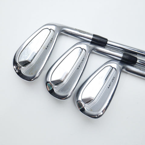 Used Mizuno MP-20 Iron Set / 5 - PW / Stiff Flex