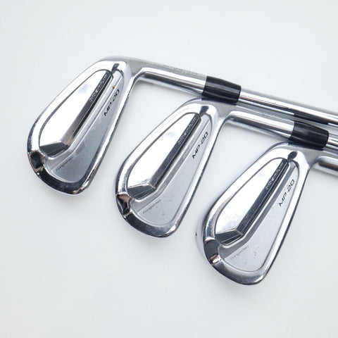 Used Mizuno MP-20 Iron Set / 5 - PW / Stiff Flex