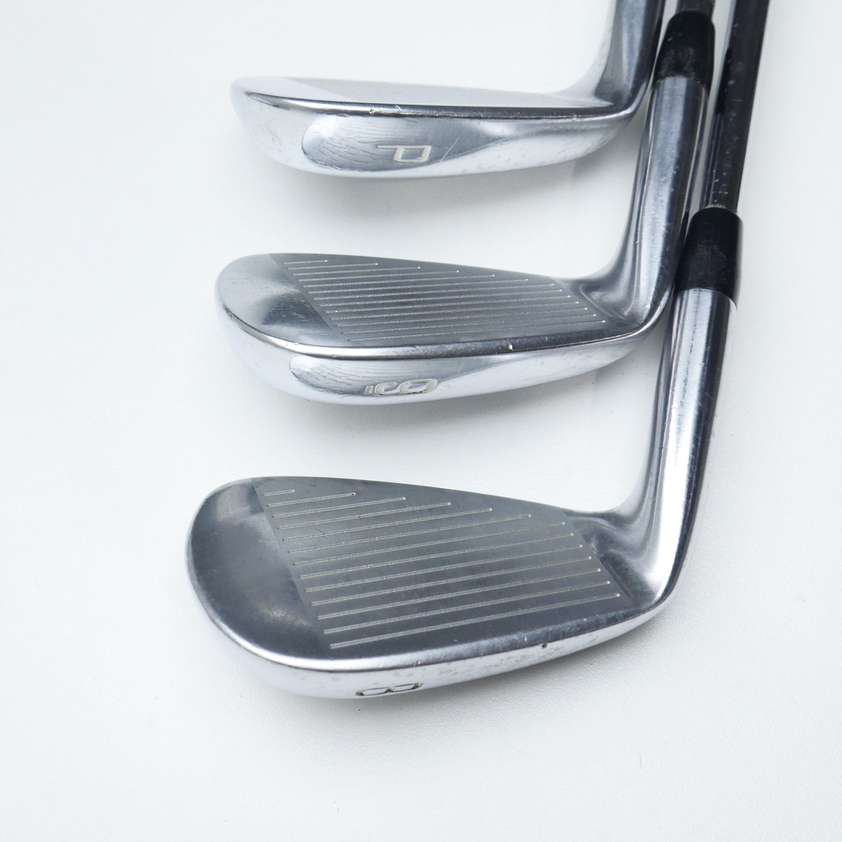Used Mizuno MP-20 Iron Set / 5 - PW / Stiff Flex