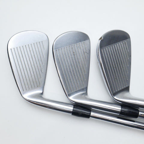 Used Mizuno MP-20 Iron Set / 5 - PW / Stiff Flex
